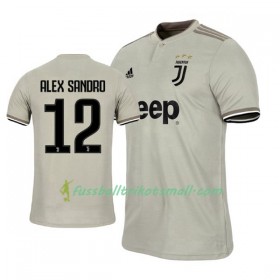 Fußballtrikots Juventus Turin Alex Sandro 12 2018-2019 Kurzarm Auswärts-trikot kaufen